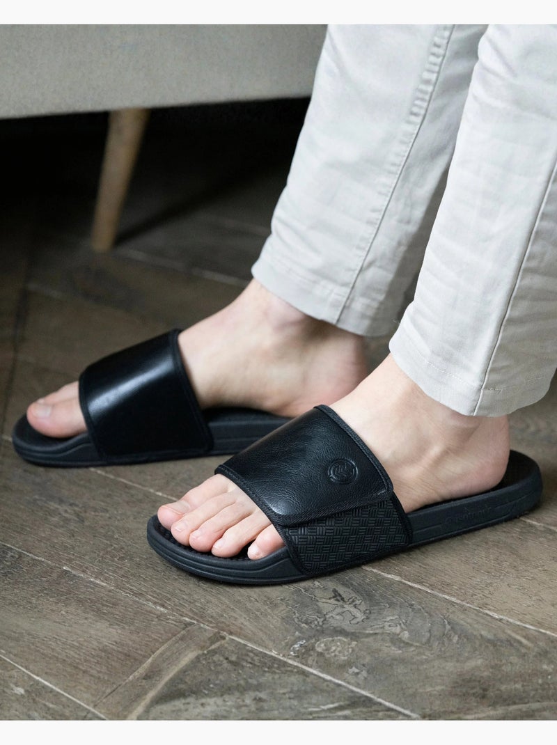 Mules claquettes ultra confortables Noir - Kiabi