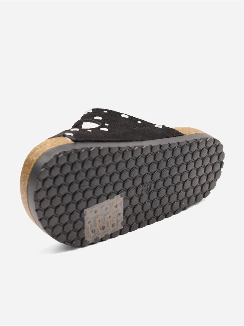 Mules cloutées - Doremi Noir - Kiabi