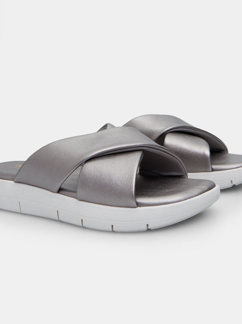 Mules Comfit BATA Gris - Kiabi