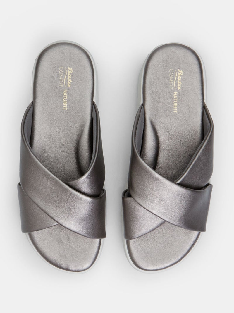 Mules Comfit BATA Gris - Kiabi