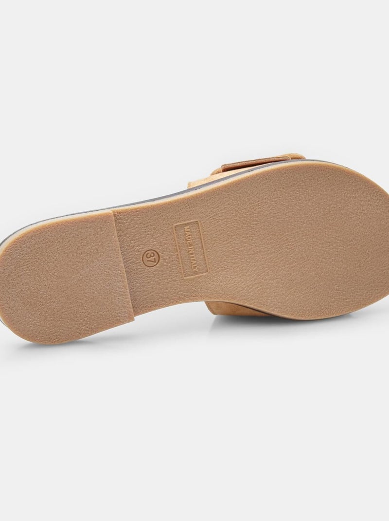 Mules comfortables BATA Beige - Kiabi