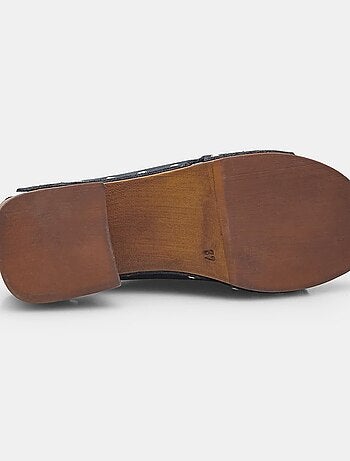 Mules comfortables en daim BATA