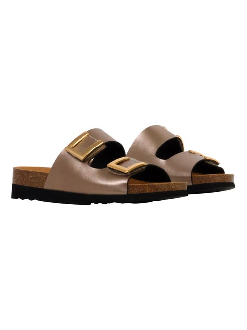 Mules Compensée à Enfiler Scholl Monterey 2 Straps - Kiabi