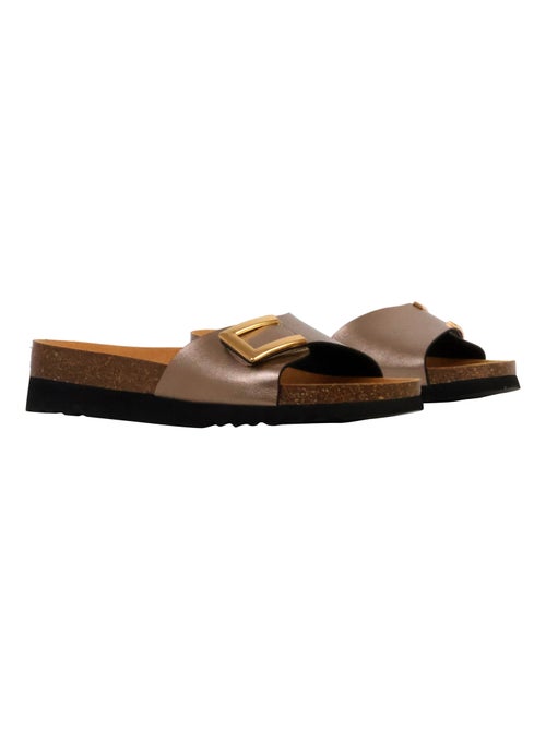 Mules Compensée à Enfiler Scholl Monterey Straps - Kiabi
