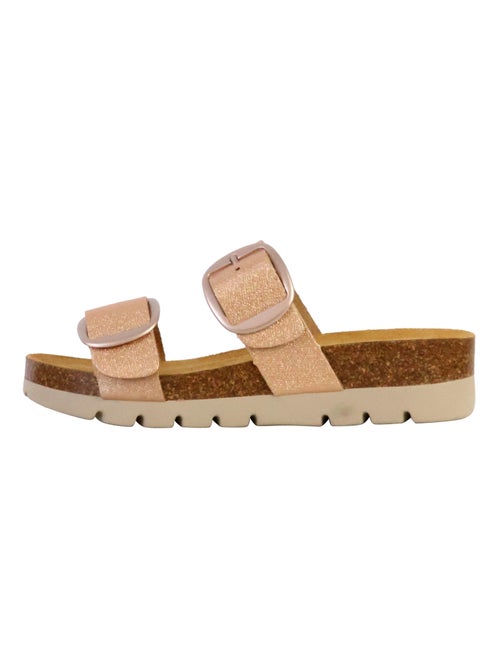Mules Compensée Cuir Plakton Combarro - Kiabi