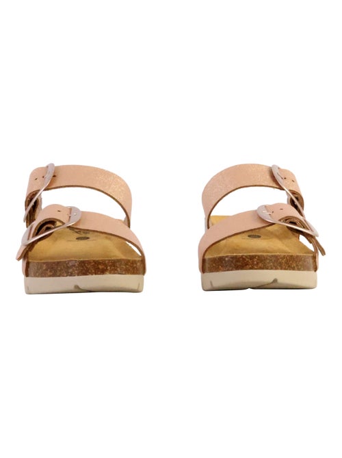 Mules Compensée Cuir Plakton Combarro - Kiabi