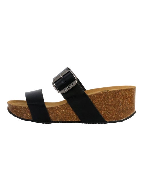 Mules Compensée Cuir Plakton So Rock - Kiabi