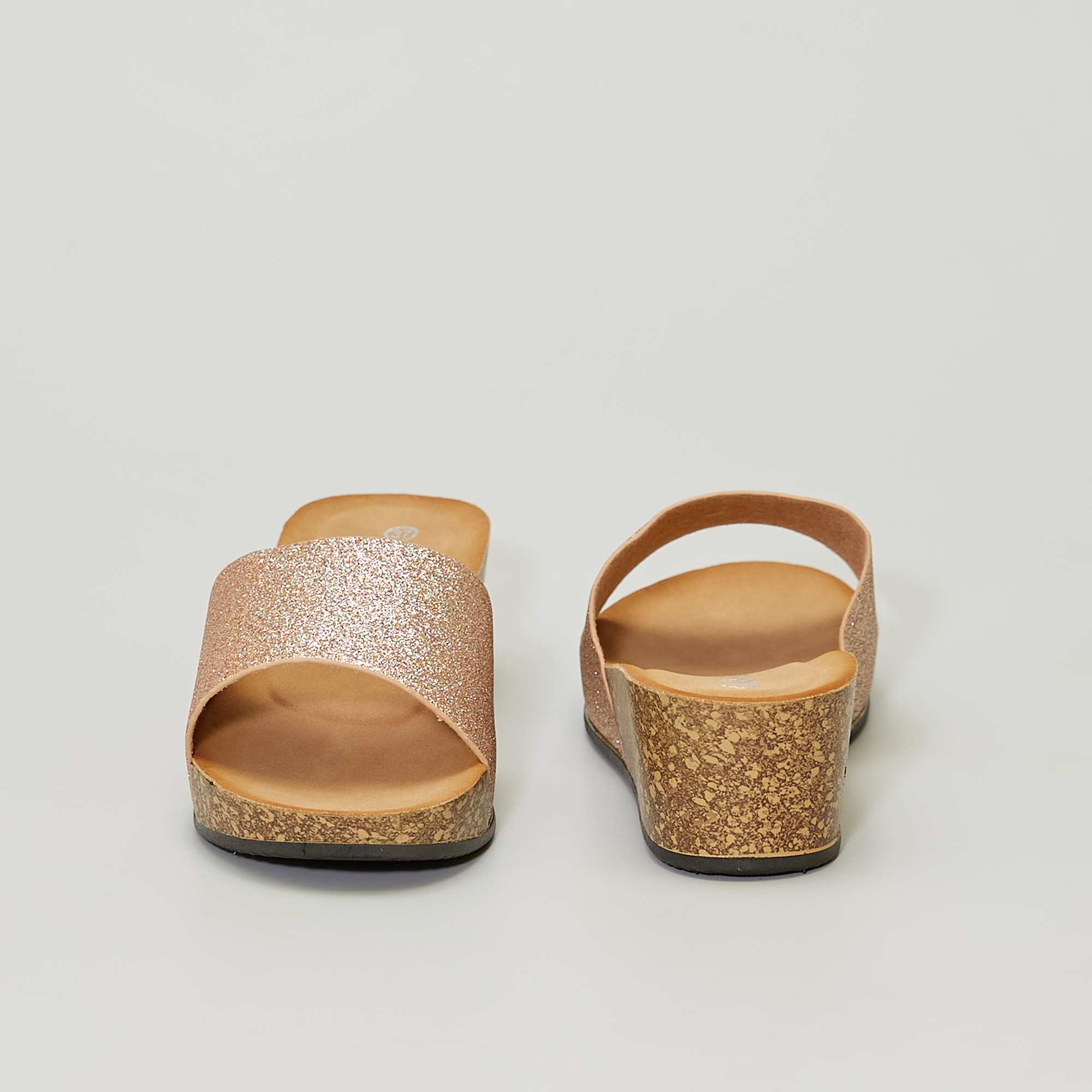 mule talon compensé