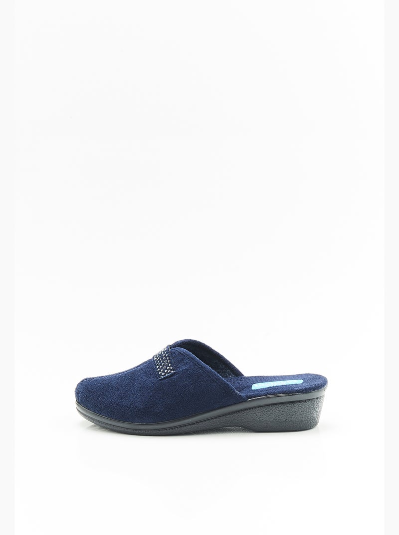 Mules compensées Piedical - Damart Bleu - Kiabi