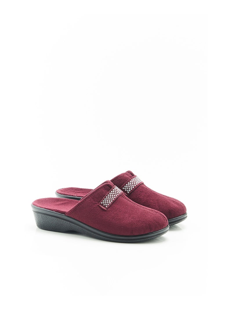 Mules compensées Piedical - Damart Rouge pourpre - Kiabi