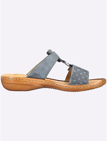 Mules confortables avec rembourrage doux et fermeture auto-agrippante - Taille standard - Witt