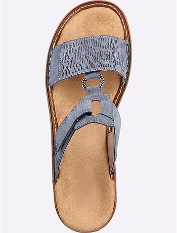 Mules confortables avec rembourrage doux et fermeture auto-agrippante - Taille standard - Witt