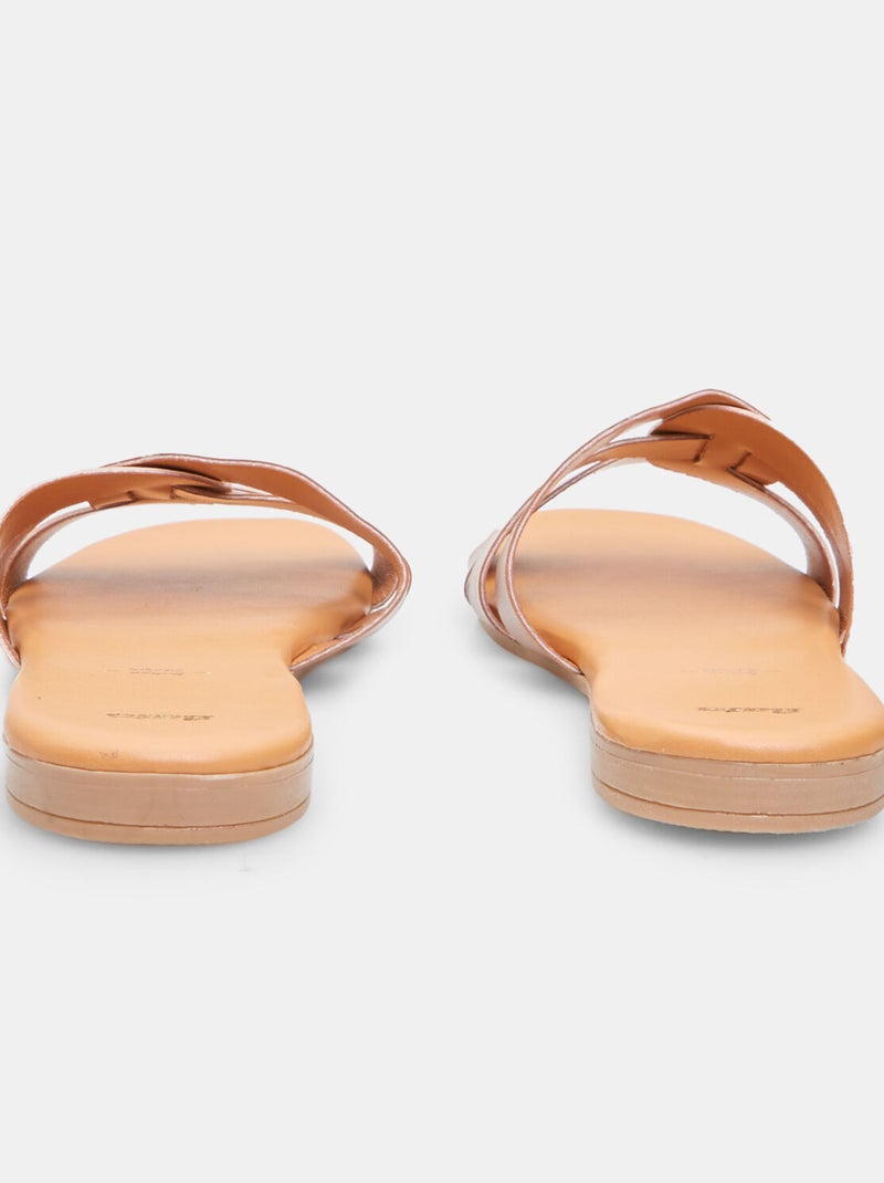 Mules confortables BATA Bronze - Kiabi