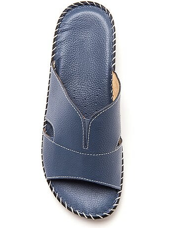 Mules cuir à aérosemelle