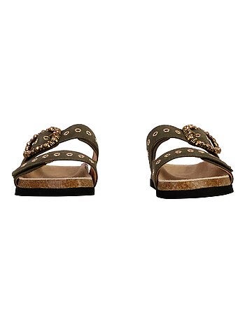 Mules Cuir Emilie Karston Luna