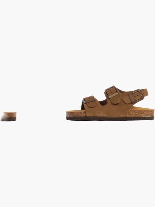 Mules Cuir Enfant Plakton Baku - Kiabi