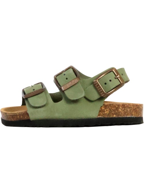 Mules Cuir Enfant Plakton Baku - Kiabi
