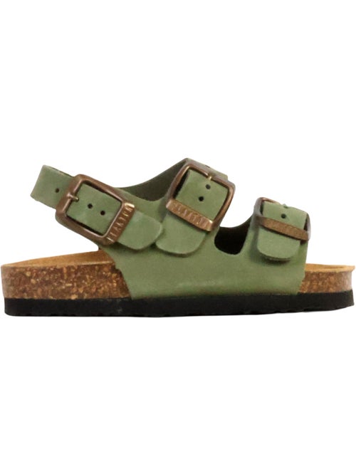 Mules Cuir Enfant Plakton Baku - Kiabi