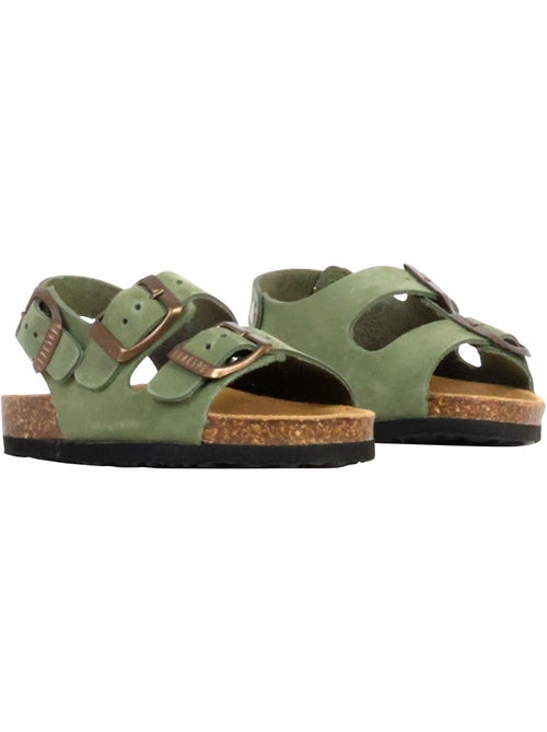 Mules Cuir Enfant Plakton Baku - Kiabi