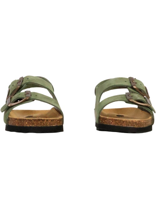 Mules Cuir Enfant Plakton Baku - Kiabi