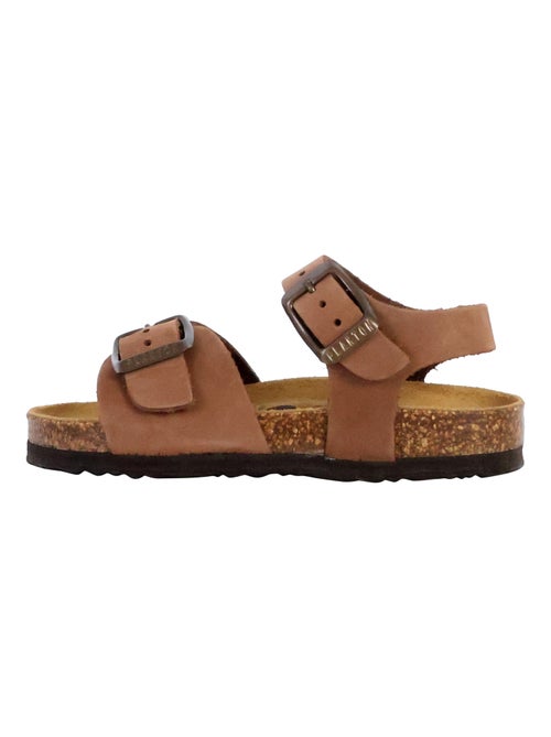 Mules Cuir Enfant Plakton Louis - Kiabi