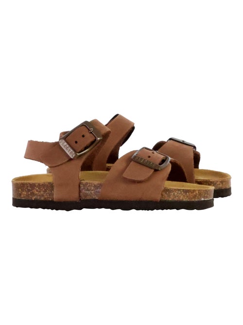 Mules Cuir Enfant Plakton Louis - Kiabi