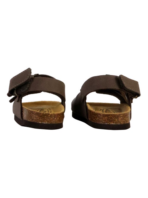 Mules Cuir Enfant Plakton Poli - Kiabi