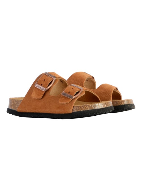 Mules Cuir Enfant Scholl Alex - Kiabi