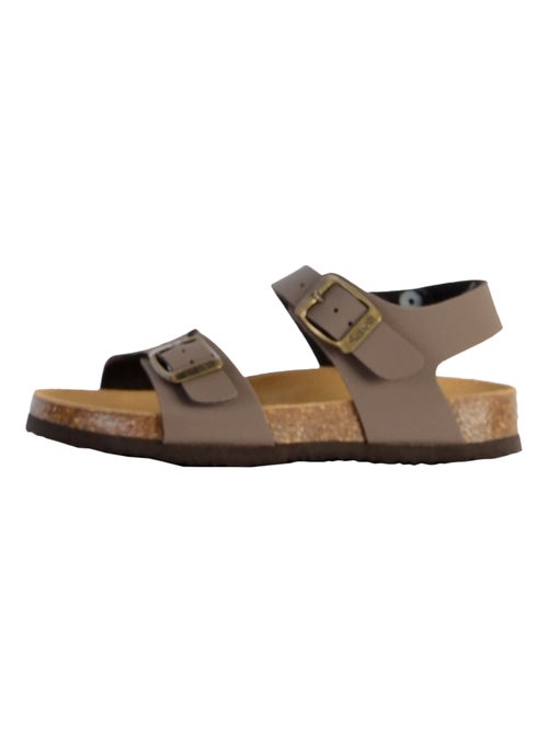 Mules Cuir Enfant Scholl Jean - Kiabi