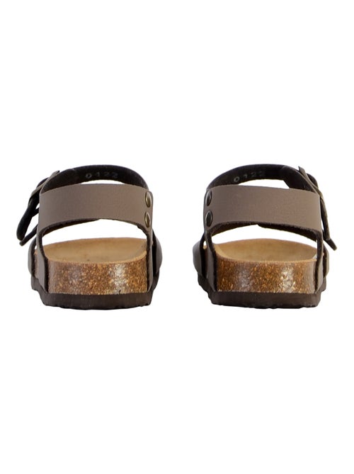 Mules Cuir Enfant Scholl Jean - Kiabi
