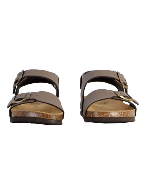 Mules Cuir Enfant Scholl Jean - Kiabi