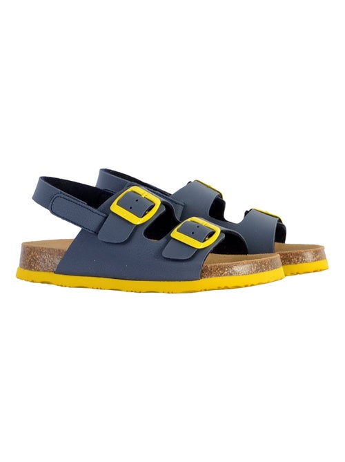 Mules Cuir Enfant Scholl Turtle - Kiabi