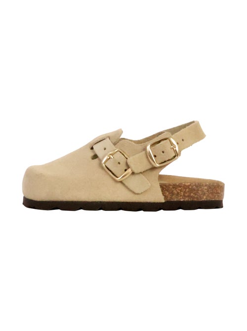 Mules Cuir Enfant The Divine Factory Boreali BS - Kiabi