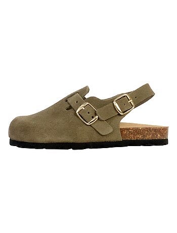Mules Cuir Enfant The Divine Factory Boreali BS