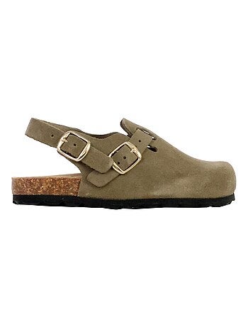 Mules Cuir Enfant The Divine Factory Boreali BS