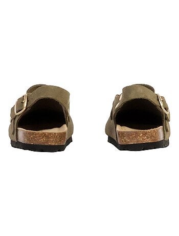 Mules Cuir Enfant The Divine Factory Boreali BS