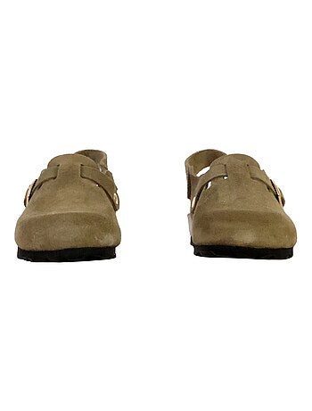 Mules Cuir Enfant The Divine Factory Boreali BS