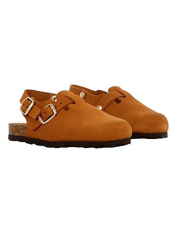 Mules Cuir Enfant The Divine Factory Boreali BS