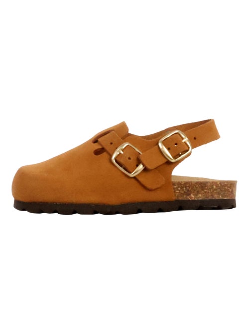 Mules Cuir Enfant The Divine Factory Boreali BS - Kiabi