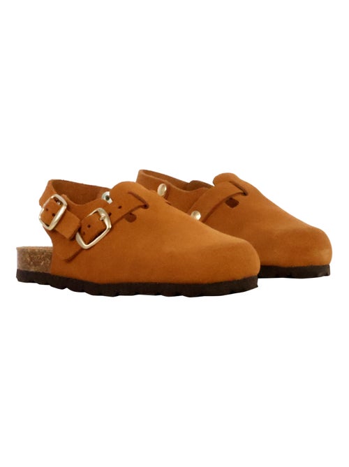 Mules Cuir Enfant The Divine Factory Boreali BS - Kiabi