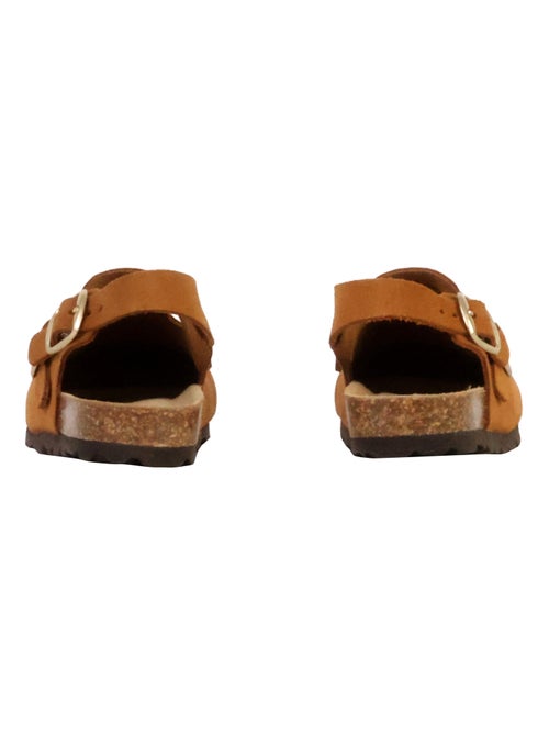 Mules Cuir Enfant The Divine Factory Boreali BS - Kiabi