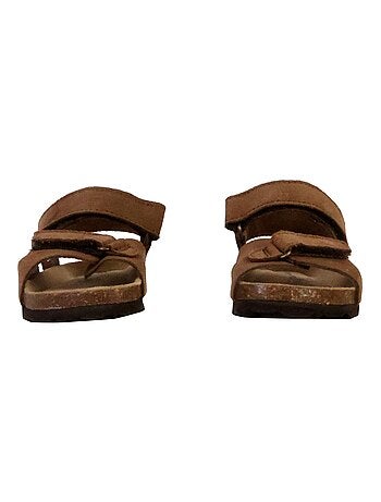 Mules Cuir Enfant The Divine Factory Orion Scratch