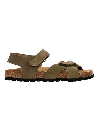 Mules Cuir Enfant The Divine Factory Orion Scratch