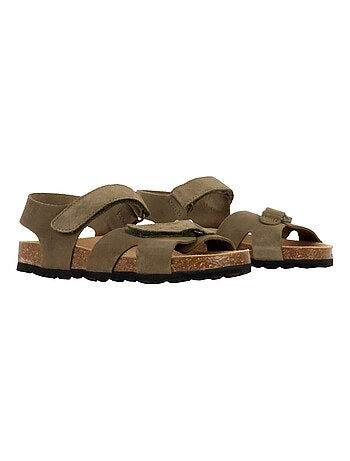 Mules Cuir Enfant The Divine Factory Orion Scratch