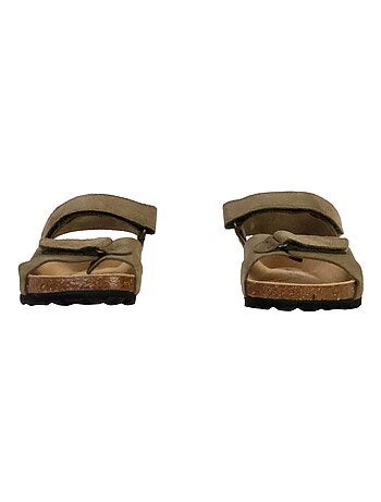 Mules Cuir Enfant The Divine Factory Orion Scratch
