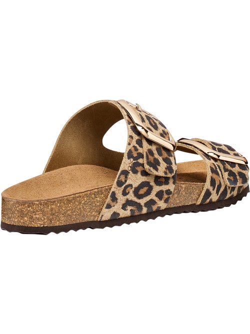 Mules Cuir Geox Briona - Kiabi