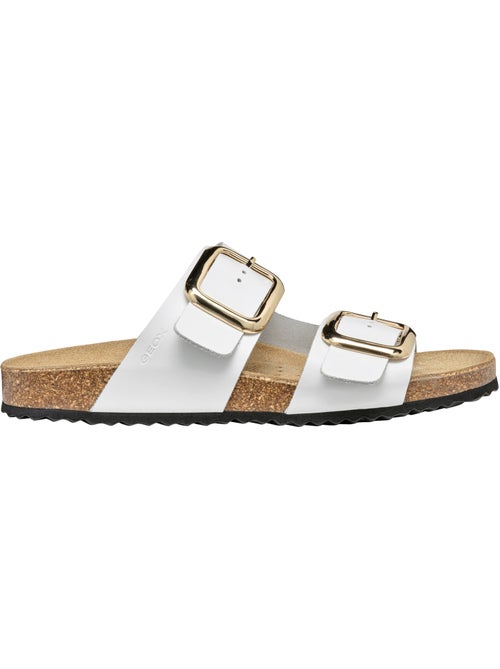 Mules Cuir Geox Briona - Kiabi