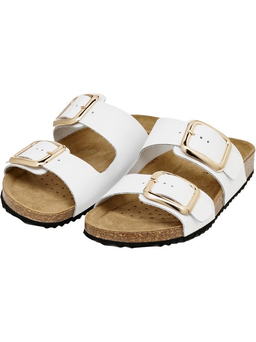 Mules Cuir Geox Briona - Kiabi