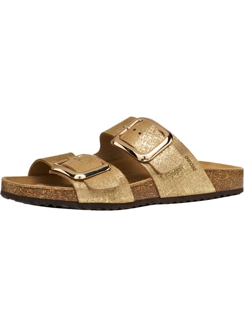 Mules Cuir Geox Briona - Kiabi