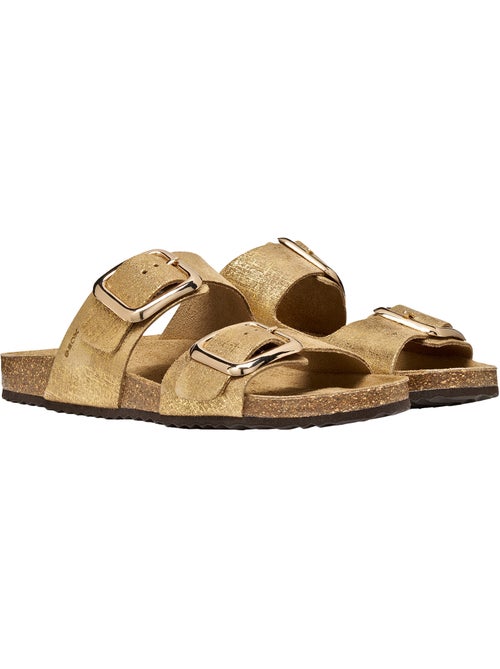 Mules Cuir Geox Briona - Kiabi